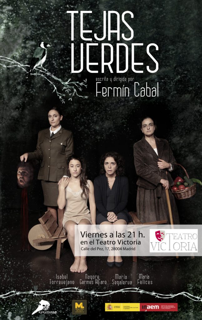 Cartel Tejas Verdes viernes Teatro Victoria